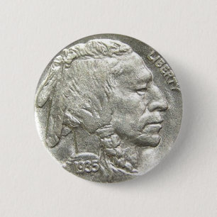 INDISCHES HAUPTnickel Button