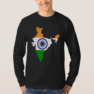 Indisches Hemd, Indianerflagge, Indische Flagge, I T-Shirt