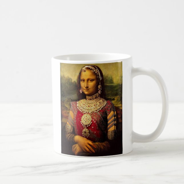 Indisches königliches Monalisa Kaffeetasse (Rechts)