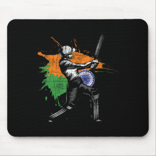 Indisches Kricketspiel - Cricketspieler Tsman Ttin Mousepad