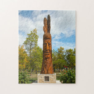 Indisches Monument Winniepeg Kanada.