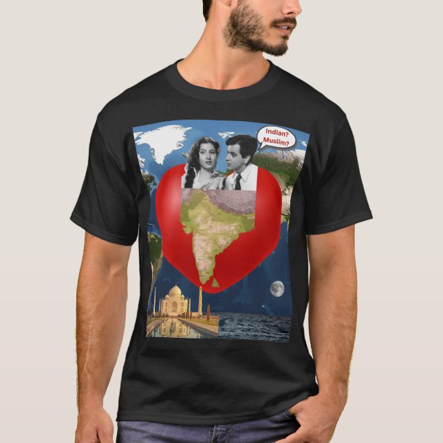 Indisches Muslim T-Shirt (Vorderseite)