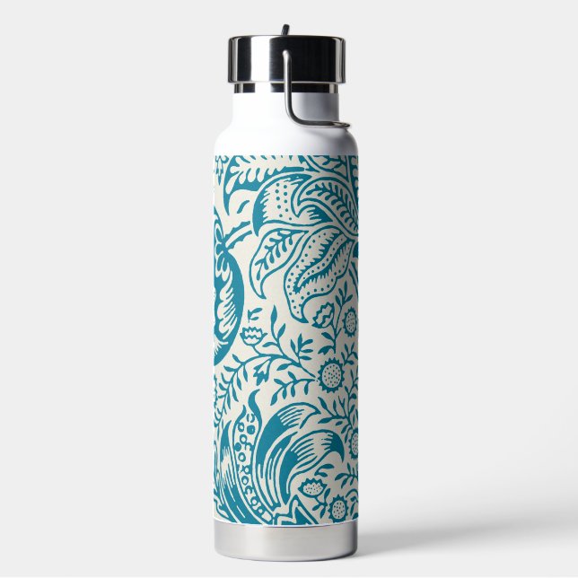 Indisches Muster, William Morris Trinkflasche (Links)