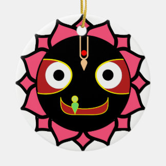 Indisches Spaß Krishna Motiv Keramikornament