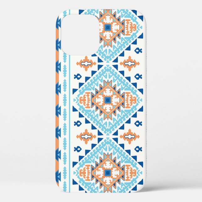 Indisches Stammes-Rug-Ornament Case-Mate iPhone Hülle (Rückseite)