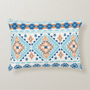Indisches Stammes-Rug-Ornament Dekokissen