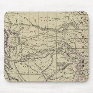 Indisches Territorium, Nordtexas, New Mexico Mousepad