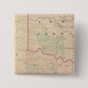 Indisches Territorium und Texas, Nordwestteil Button
