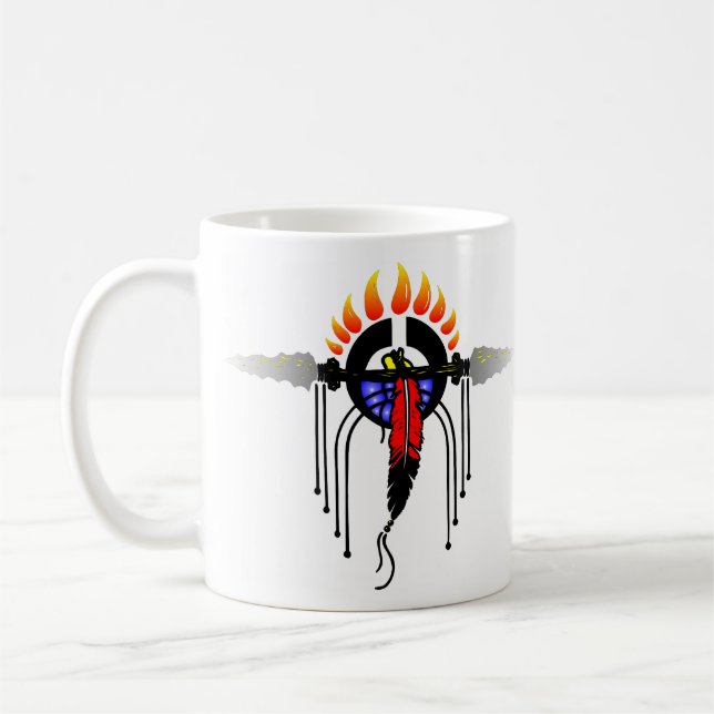 Indisches Totem Kaffeetasse (Links)
