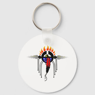 Indisches Totem Schlüsselanhänger