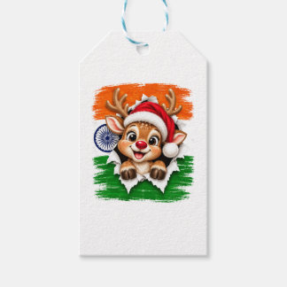 Indisches Weihnachtsrentier Geschenkanhänger