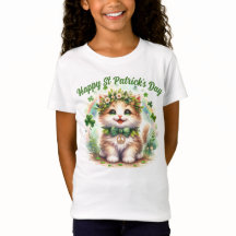 Individualisierbare St Patrick’s Day Kitten. St Pa