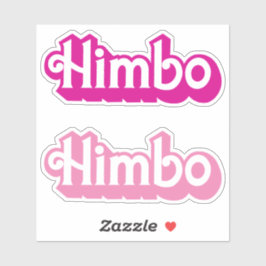 Individualisierbarer Himbo Aufkleber