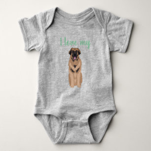 Individualisierbarer Leonberger Baby Strampler