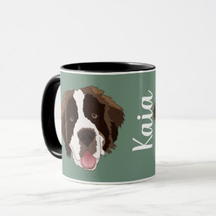 Individualisierbarer Saint Bernard Tasse