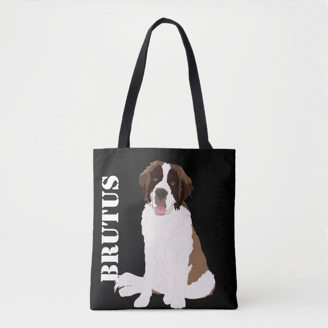 Individualisierbarer St. Bernard Tasche (Vorderseite)