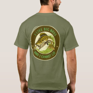 Individualisiere Ich mag große Bässe und kann nich T-Shirt