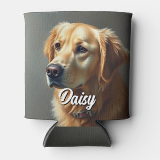 Individualisieren des Golden Retriever Dosenkühler