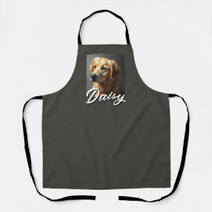 Individualisieren des Golden Retriever Schürze
