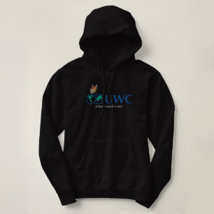 Individualisieren Sie den Front- und Back-UWC-Schm Hoodie