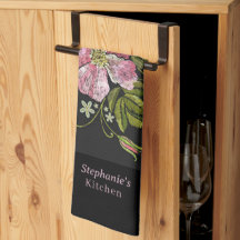 Individualisieren Sie die florale Stickerei Muster
