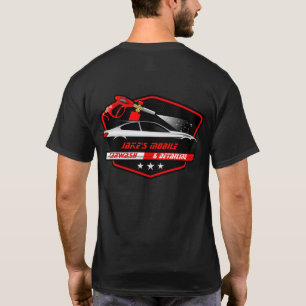 Individualisieren Sie Mobile Autowäsche-Detaillier T-Shirt