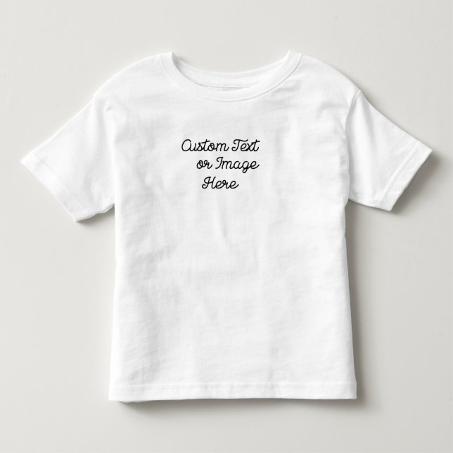Individualisieren und selbst erstellen  kleinkind t-shirt (Vorderseite)