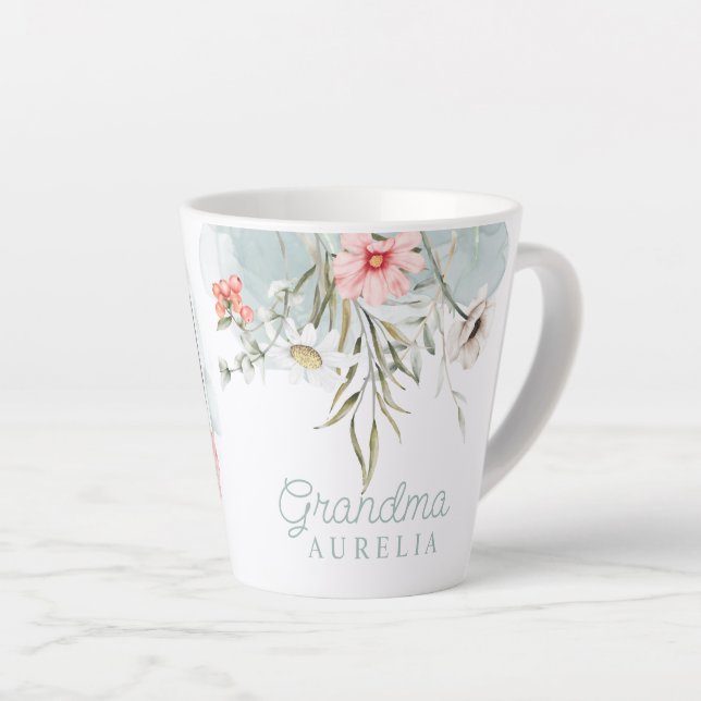 Individualisierter Mug für Großmutter Milchtasse (Rechte Ecke)