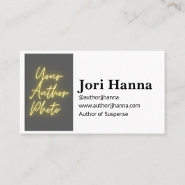Individuell anpassbare Author Four Book Business C Visitenkarte