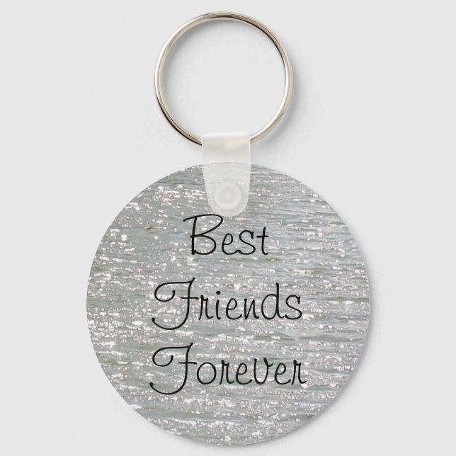 Individuell anpassbare "Best Friends Forever Schlü Schlüsselanhänger (Vorderseite)