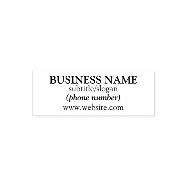 Individuell anpassbare Business-Briefmarke Permastempel (Design)
