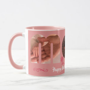 Individuell anpassbare Foto Muttertag Combo-Tasse Tasse