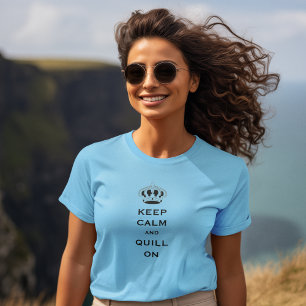 Individuell anpassbare Frauen Behielt ruhigen T -  T-Shirt