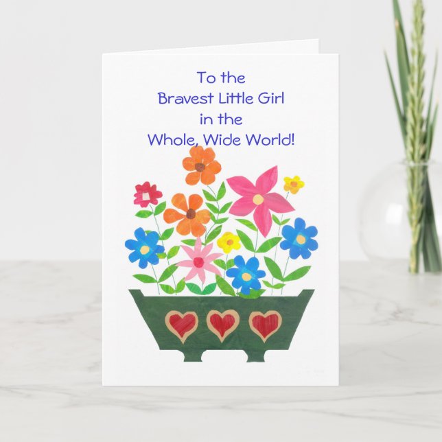 Individuell anpassbare Get Well Card für ein Kind  Karte (Vorderseite)