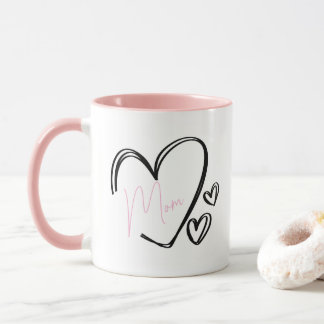 Individuell anpassbare Herz-Tasse Tasse