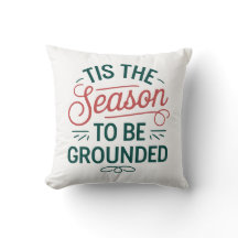 Individuell anpassbare Holiday Quote Throw Kissen
