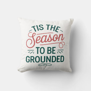 Individuell anpassbare Holiday Quote Throw Kissen