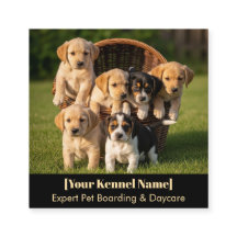 Individuell anpassbare Kennel Business Card