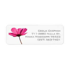 Individuell anpassbare moderne rosa Blume Foto Niz