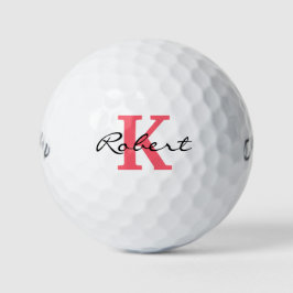 Individuell anpassbare Personalisierte Mit Monogra Golfball
