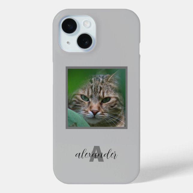 Individuell anpassbare Pet Portrait iPhone Case mi (Rückseite)