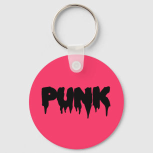 Individuell anpassbare Punk-Tropfen-Vorderseite Schlüsselanhänger