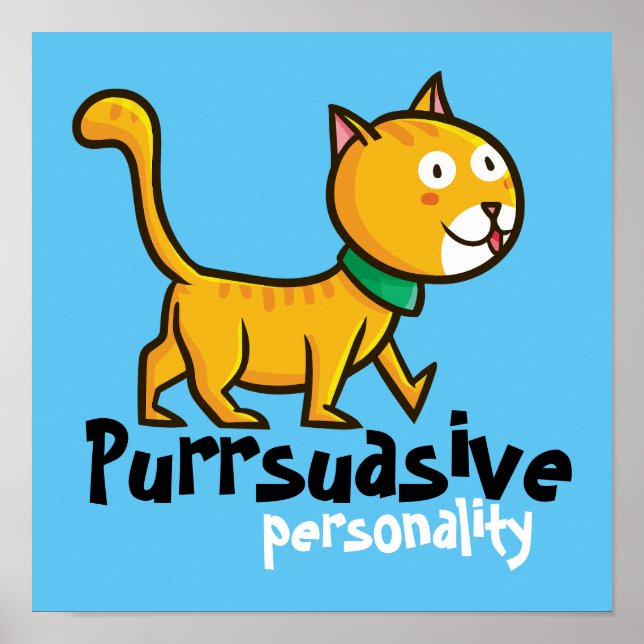 Individuell anpassbare Pursuasive Persoanity Poster (Vorne)