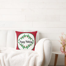 Individuell anpassbare Weihnachts-Throw-Kissen