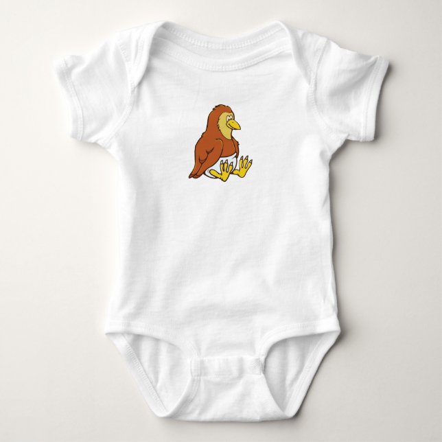 Individuell anpassbarer Baby Xenop Baby Strampler (Vorderseite)