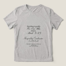 Individuell anpassbarer Christlicher T - Shirt