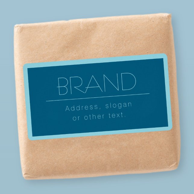 Individuell anpassbarer moderner Text | Ozean und  (Von Creator hochgeladen)