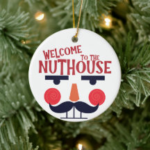 Individuell anpassbarer Nuthouse Funny Christmas H