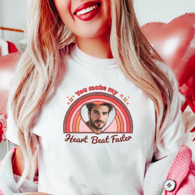 Individuell anpassbares Boyfriend Romantisches T-S T-Shirt (Von Creator hochgeladen)