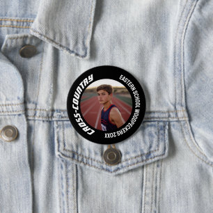 Individuell anpassbares Cross-Country Team Foto Button